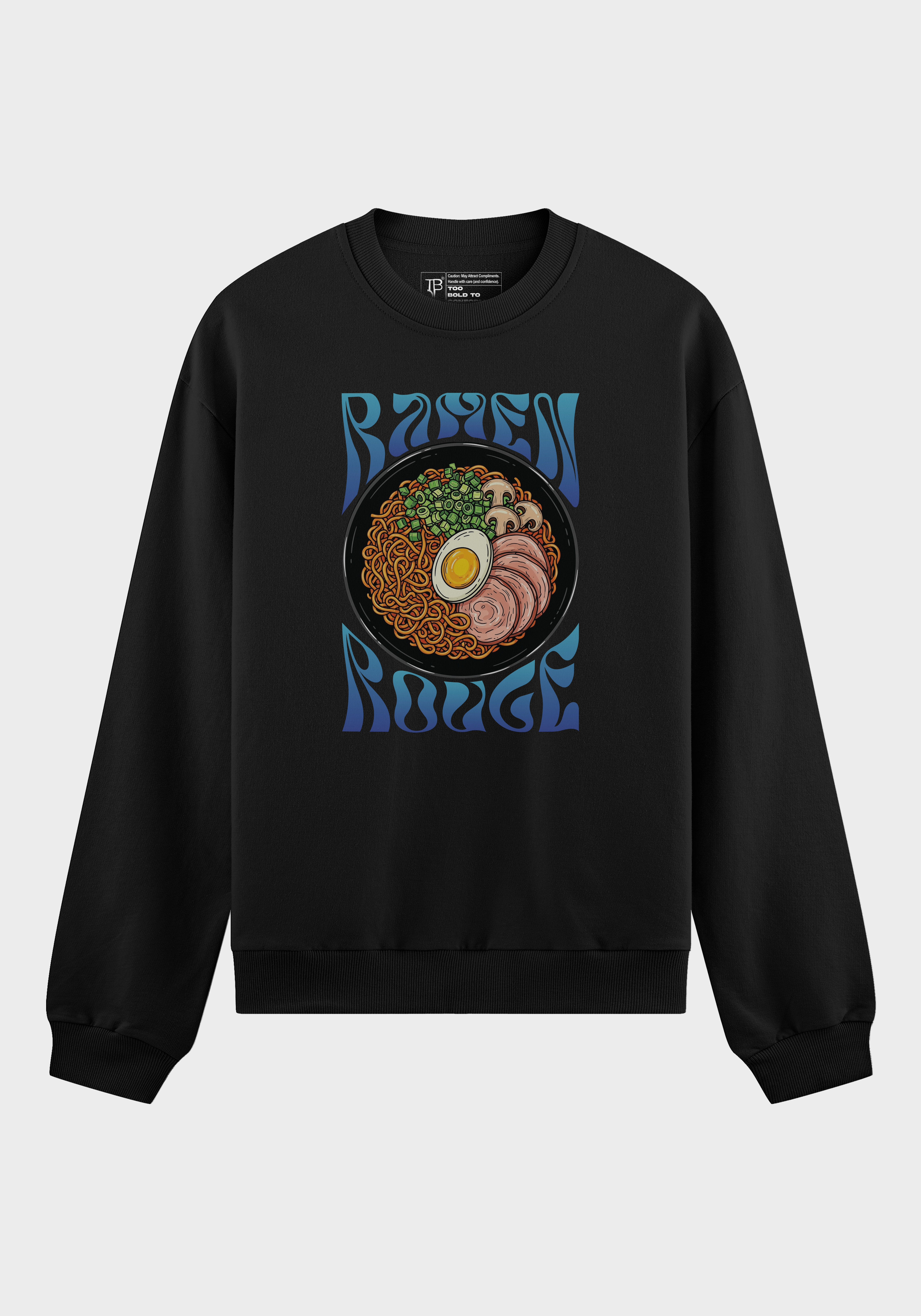 Ramen Bowl Graphic Sweatshirt – Japanese Food Streetwear Pullover