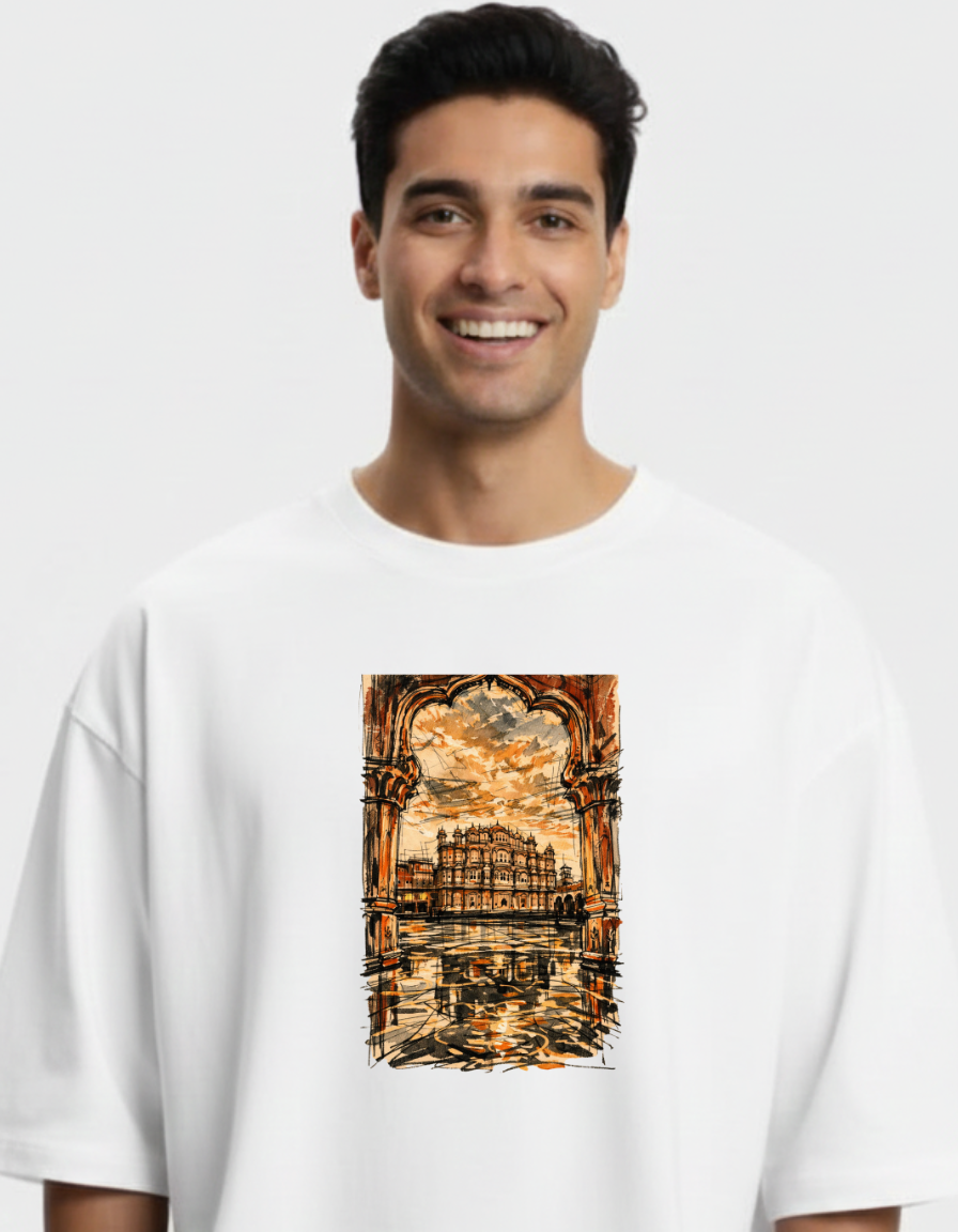 Hawa Mahal Unisex Oversized Standard T-Shirt