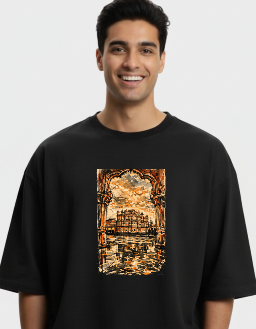 Hawa Mahal Unisex Oversized Standard T-Shirt