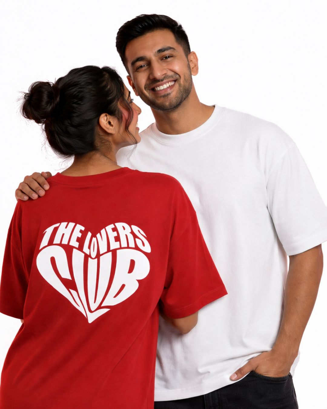 The Lovers Club-Unisex Terry Oversized Tee
