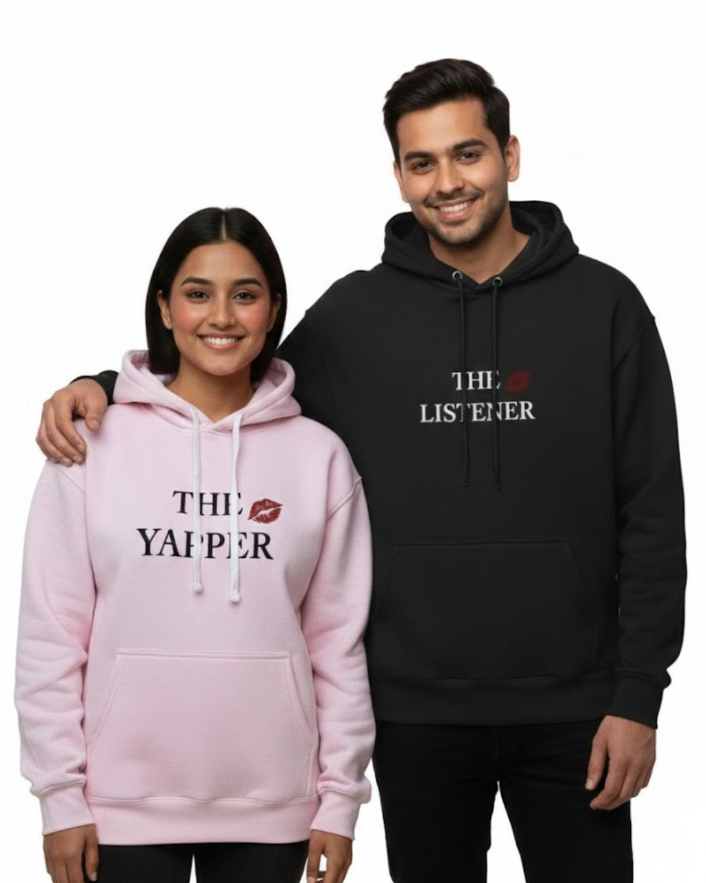 The Perfect Match-Unisex Oversized Brushed Fleece Hoodie