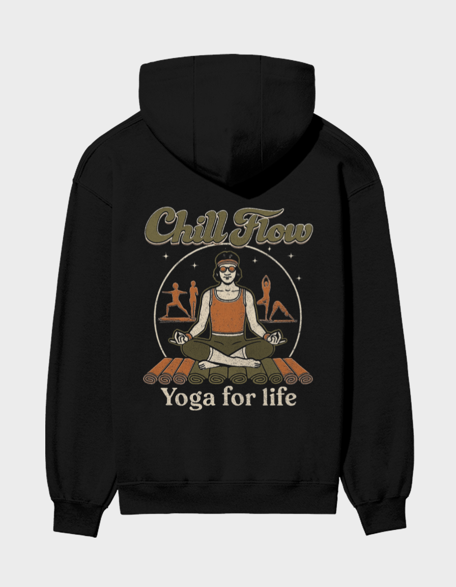 Chill Flow Unisex  Brushed Fleece Hoodie