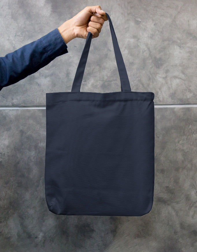 Silence Rocks Tote Bag Zipper