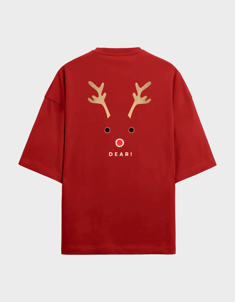 OH dear Unisex Terry Oversized Tee