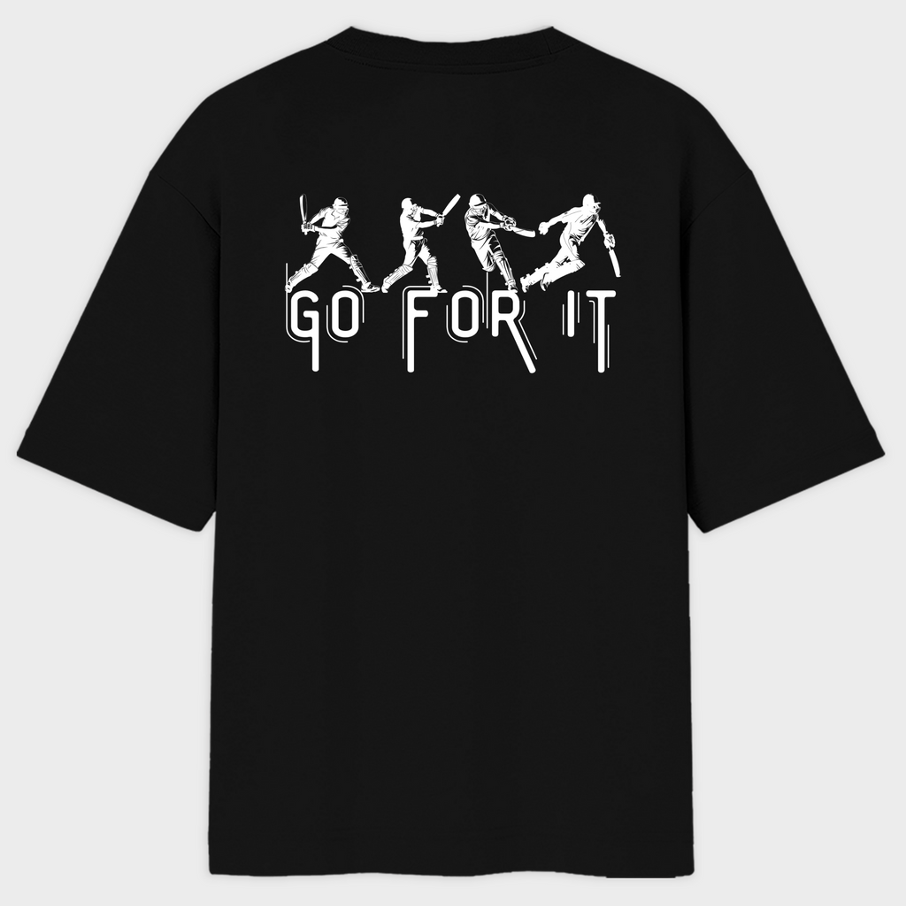 Go for it-Unisex Oversized Standard T-Shirt