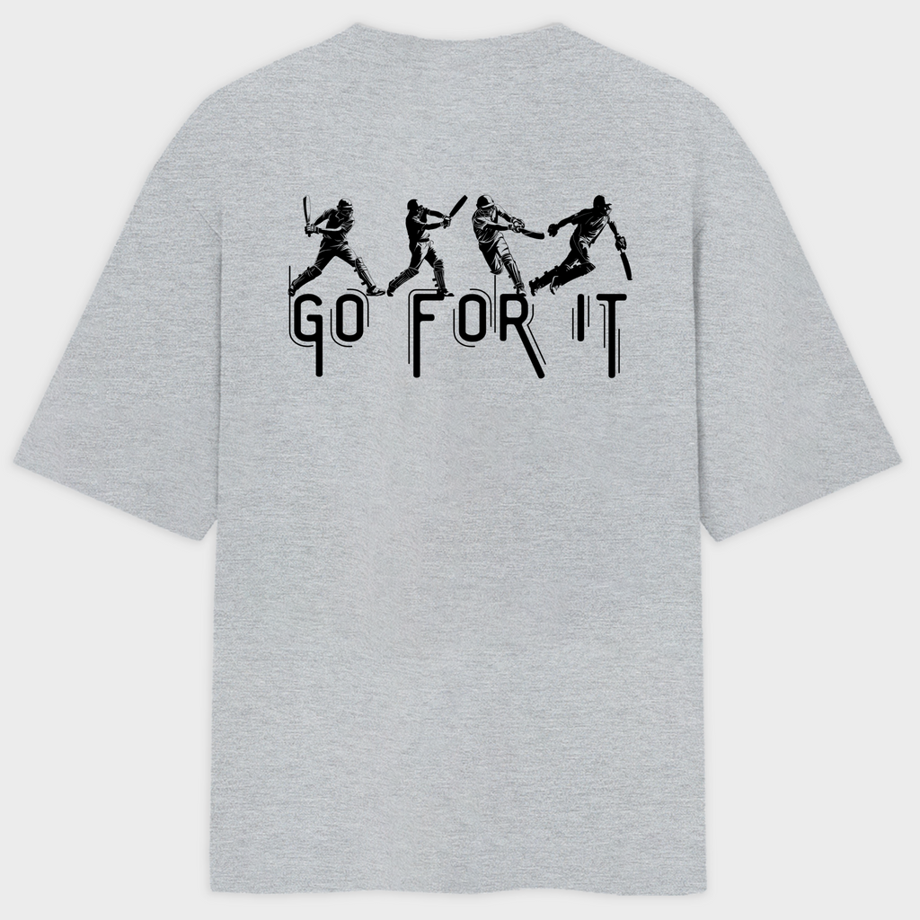 Go for it-Unisex Oversized Standard T-Shirt