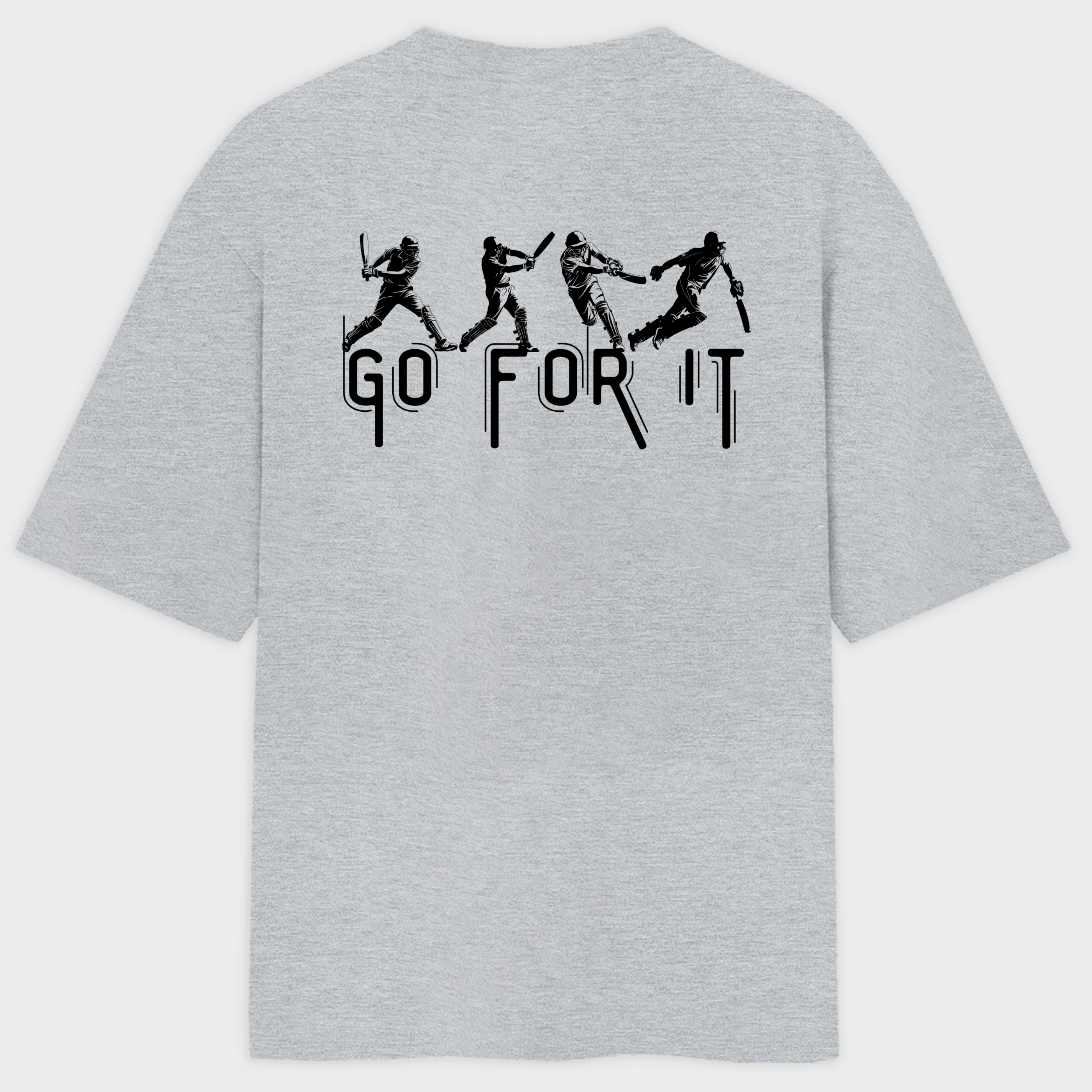 Go for it-Unisex Oversized Standard T-Shirt