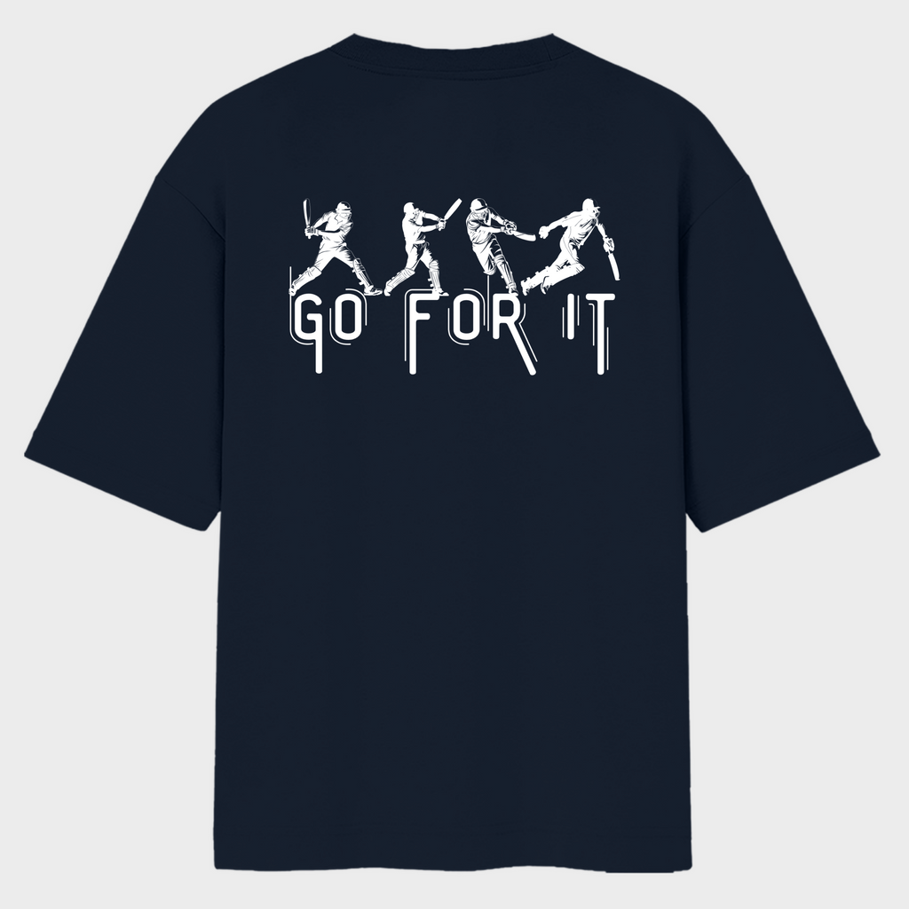 Go for it-Unisex Oversized Standard T-Shirt