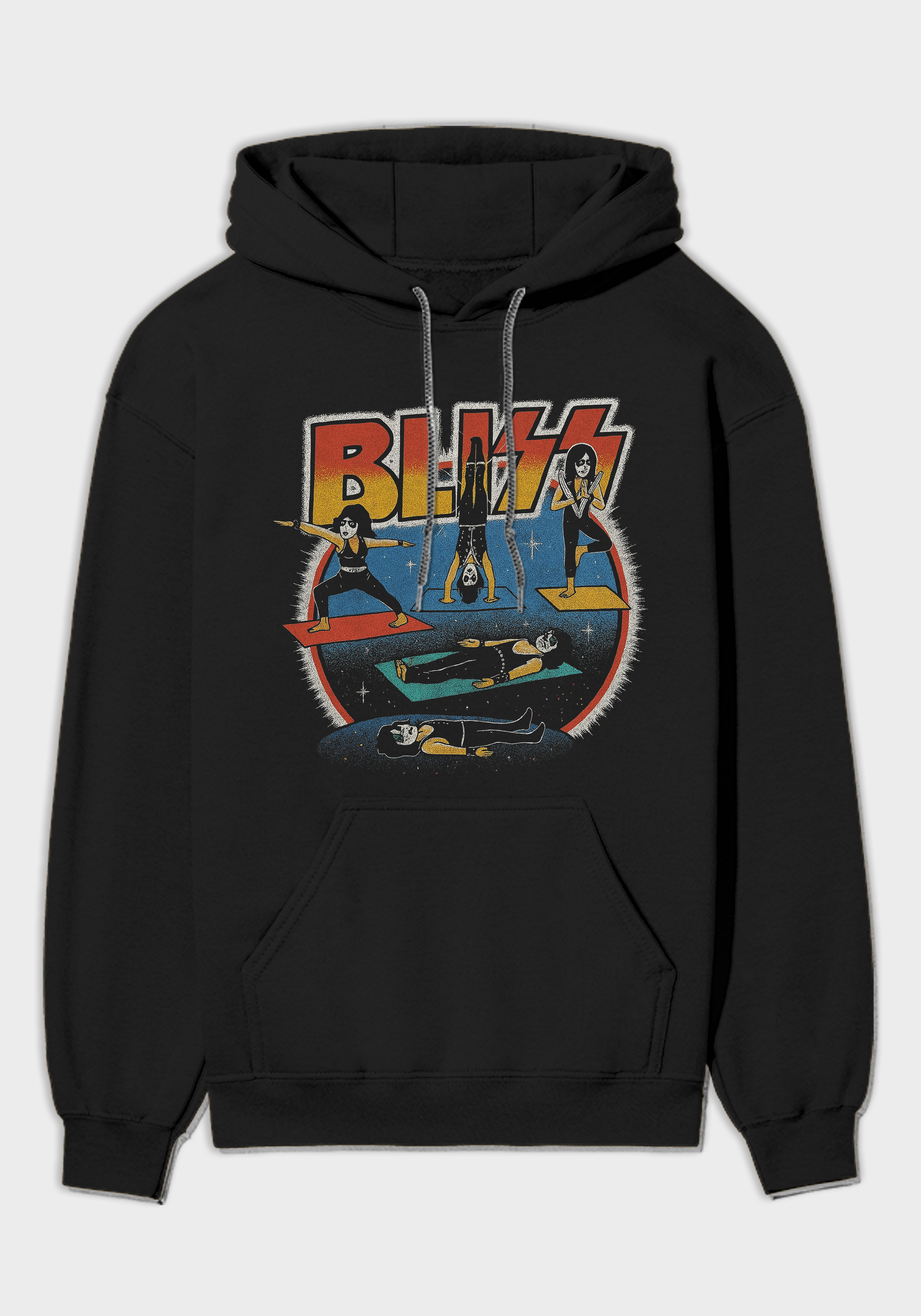 Bliss Bolt Unisex Brushed Fleece Graphic Hoodie