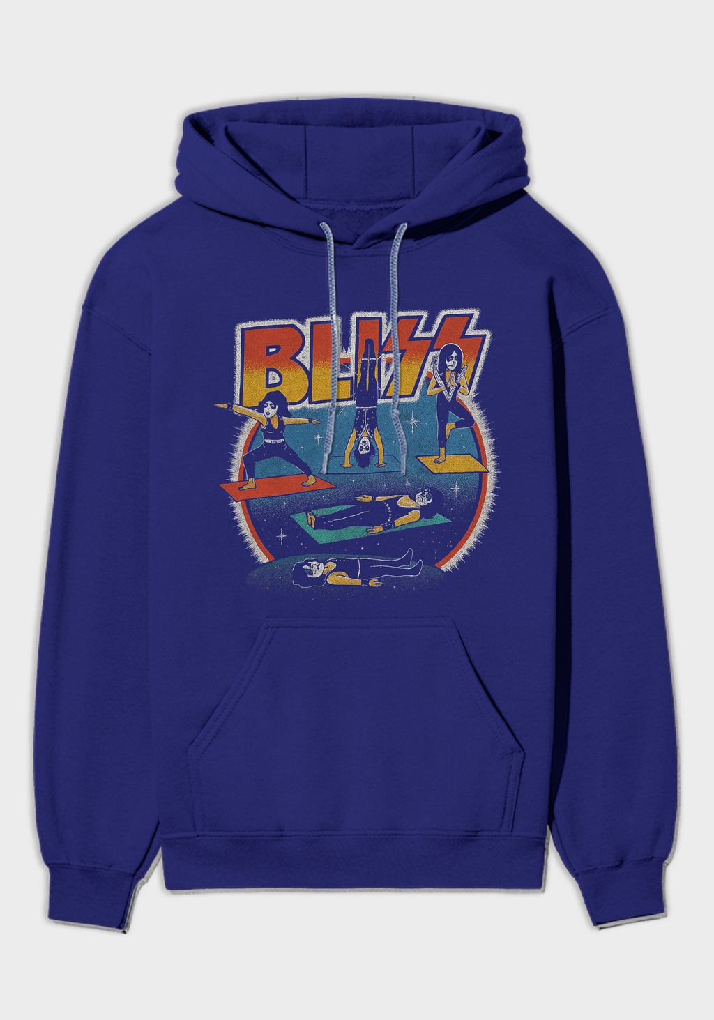 Bliss Bolt Unisex Brushed Fleece Graphic Hoodie