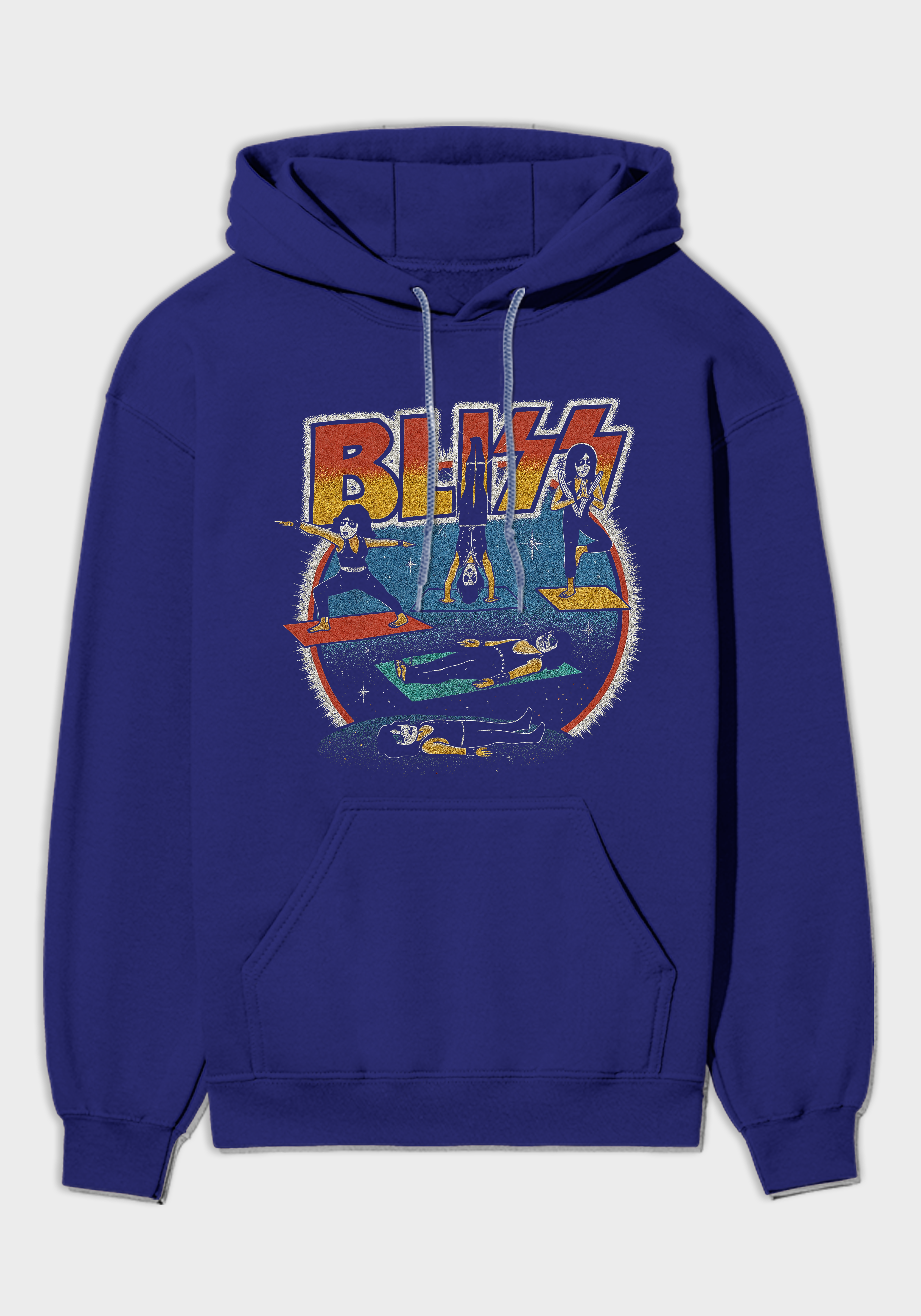 Bliss Bolt Unisex Brushed Fleece Graphic Hoodie