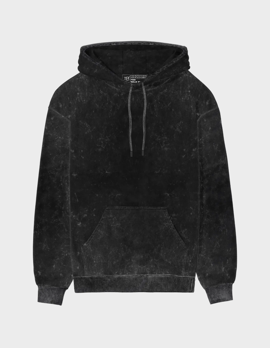 Full Throttle Unisex Acid Washed Hoodie