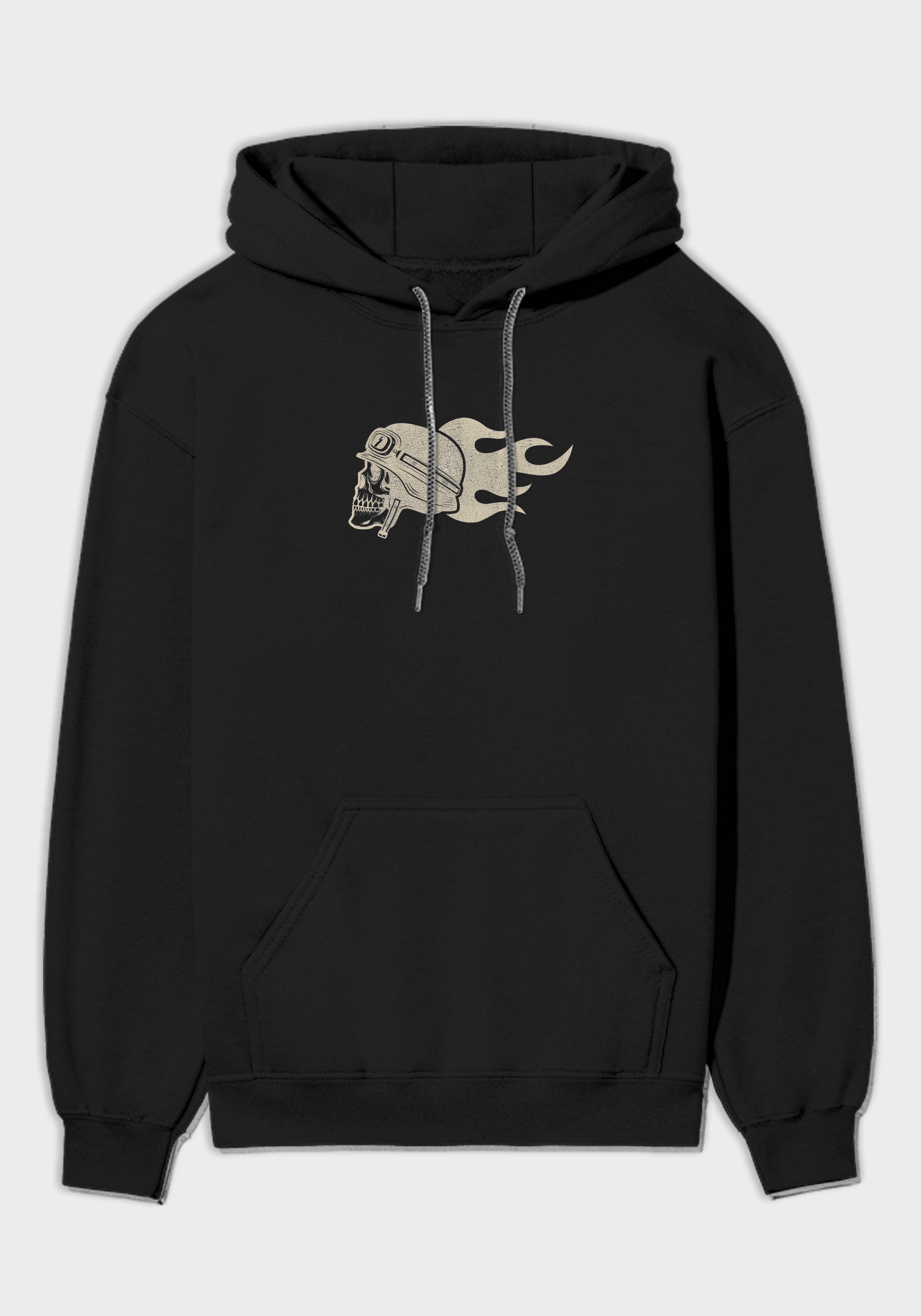 Skull cap Unisex Brushed Fleece Hoodie