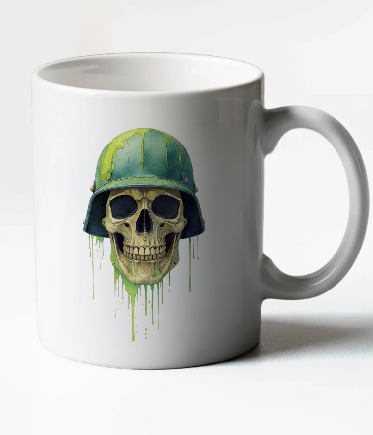 War Born White Coffee Mug 11 Oz