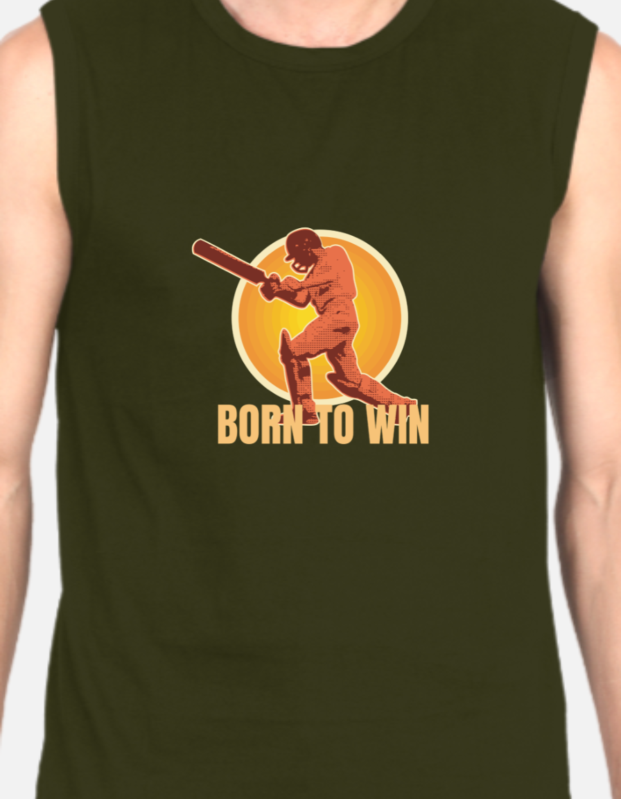 Born to Win-Men's Sleeveless T-Shirt