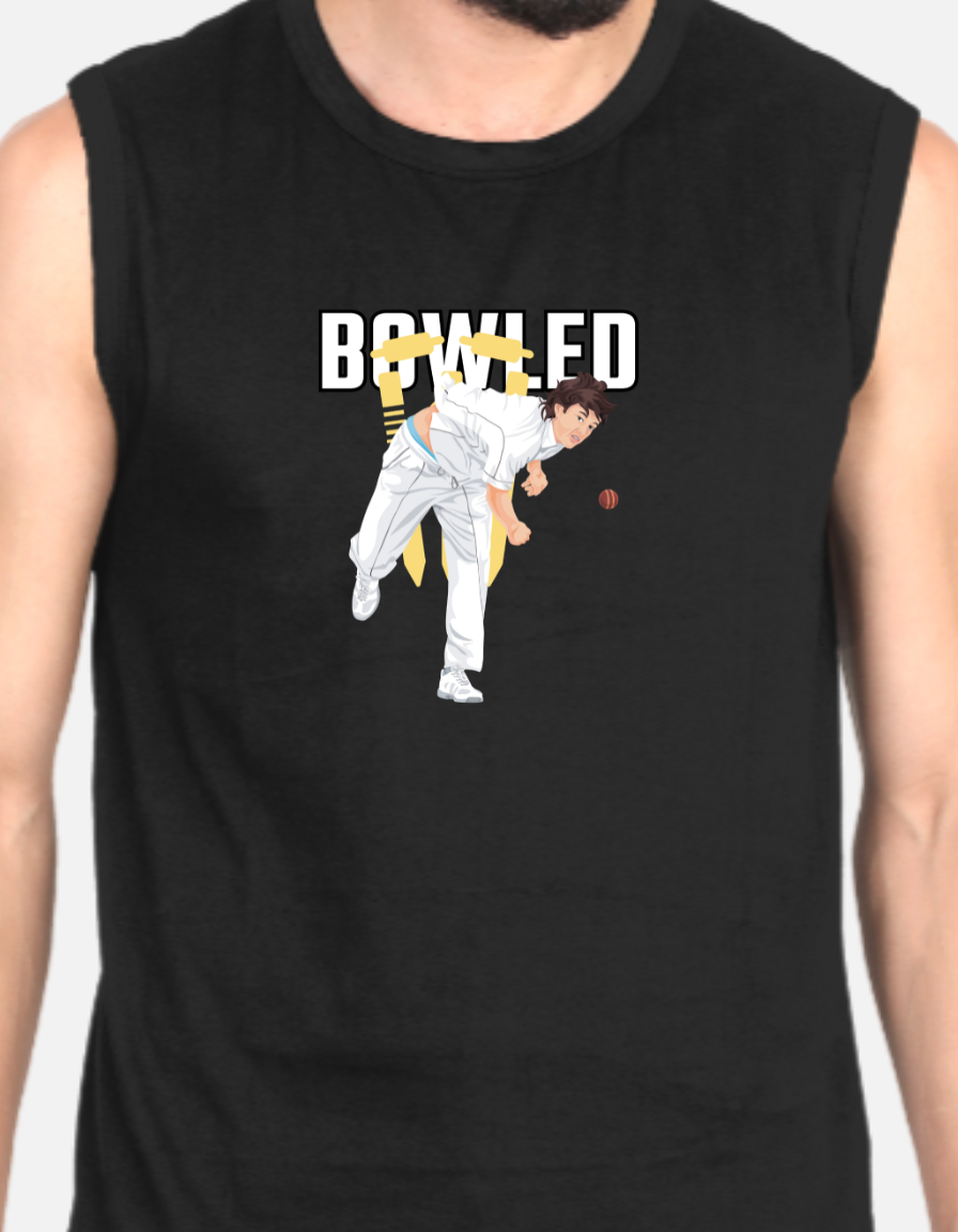 Bowled-Men's Sleeveless T-Shirt