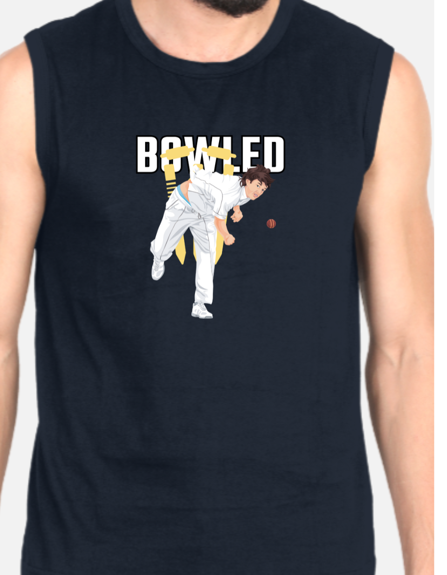 Bowled-Men's Sleeveless T-Shirt