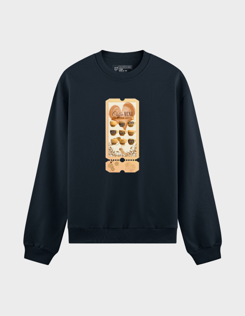 Know your Coffee Unisex  BrushedFleece Graphic Sweatshirt