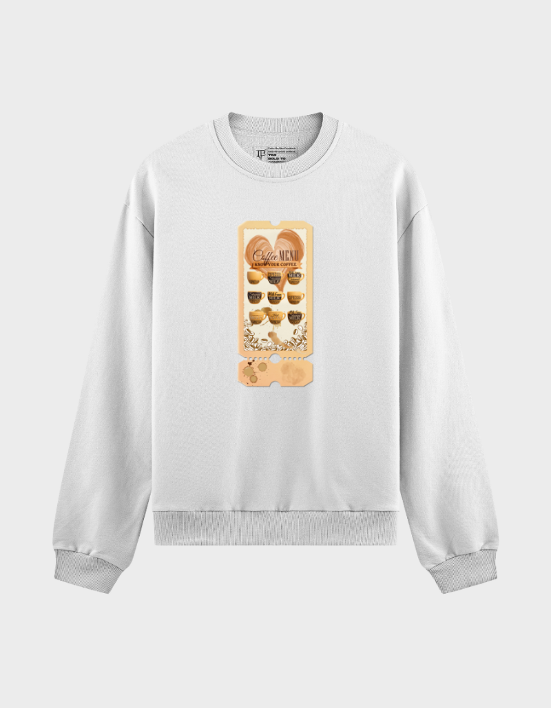 Know your Coffee Unisex  BrushedFleece Graphic Sweatshirt