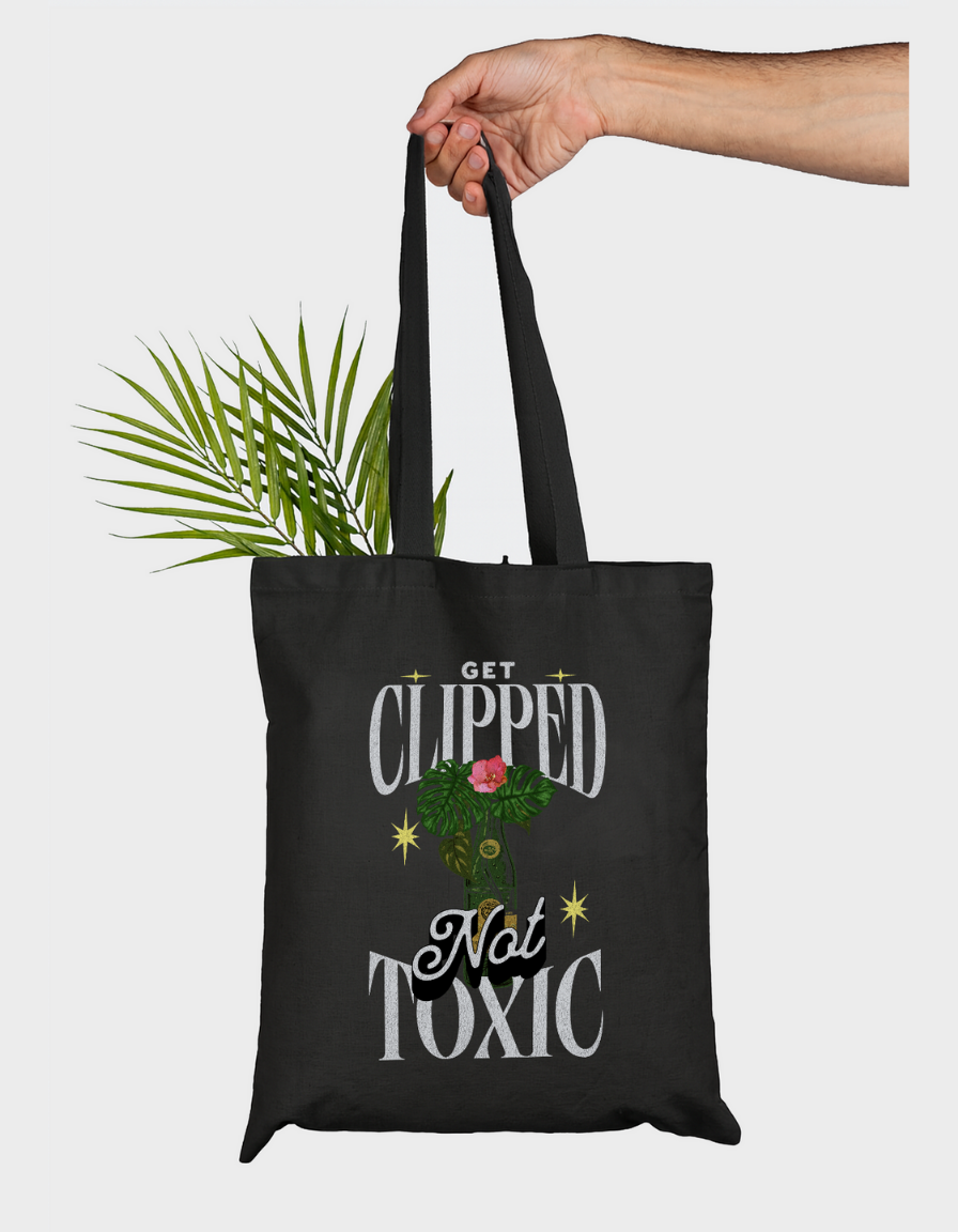 Get Clipped Tote Bag Zipper