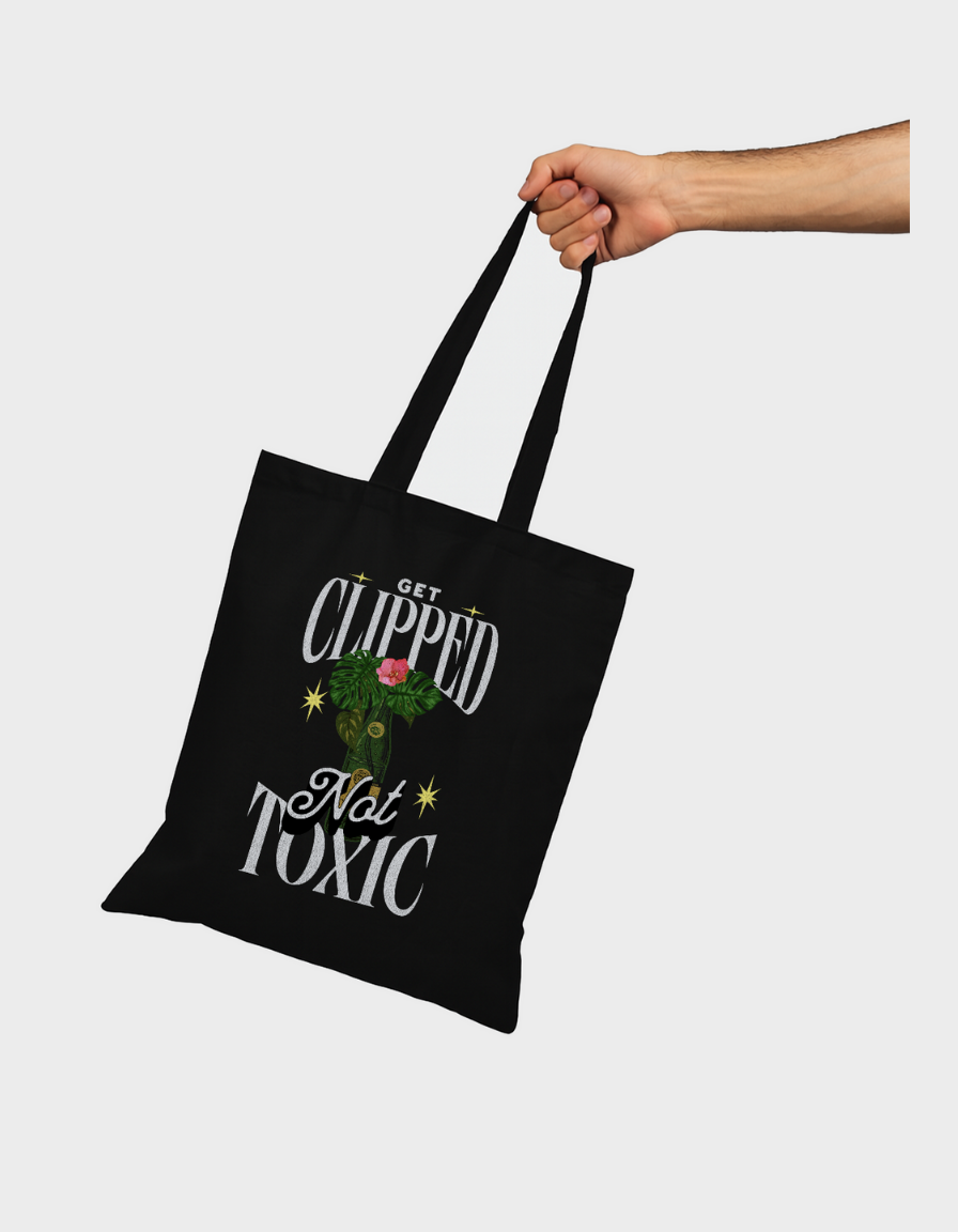 Get Clipped Tote Bag Zipper