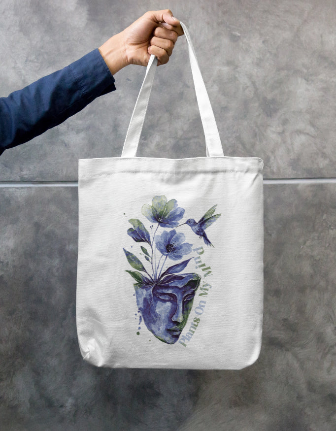 Plants on my Mind-Tote Bag Zipper