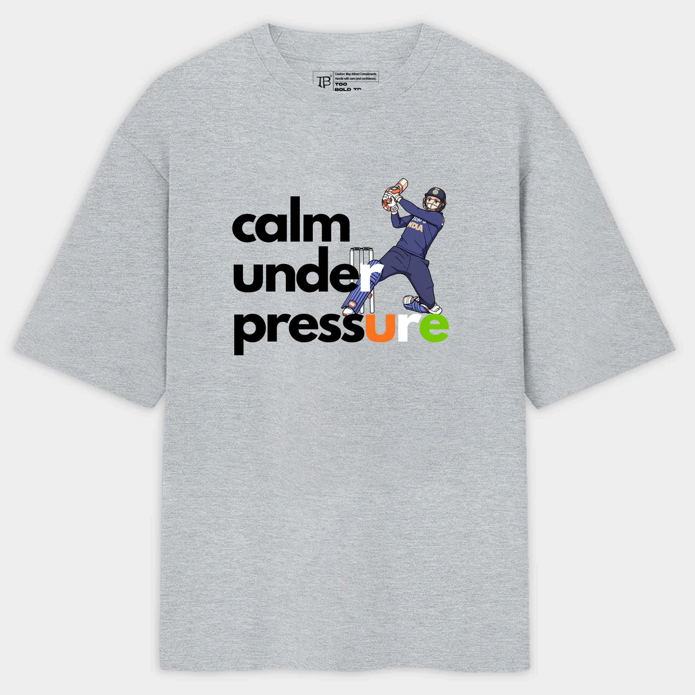Calm Under pressure-Unisex Oversized Standard T-Shirt