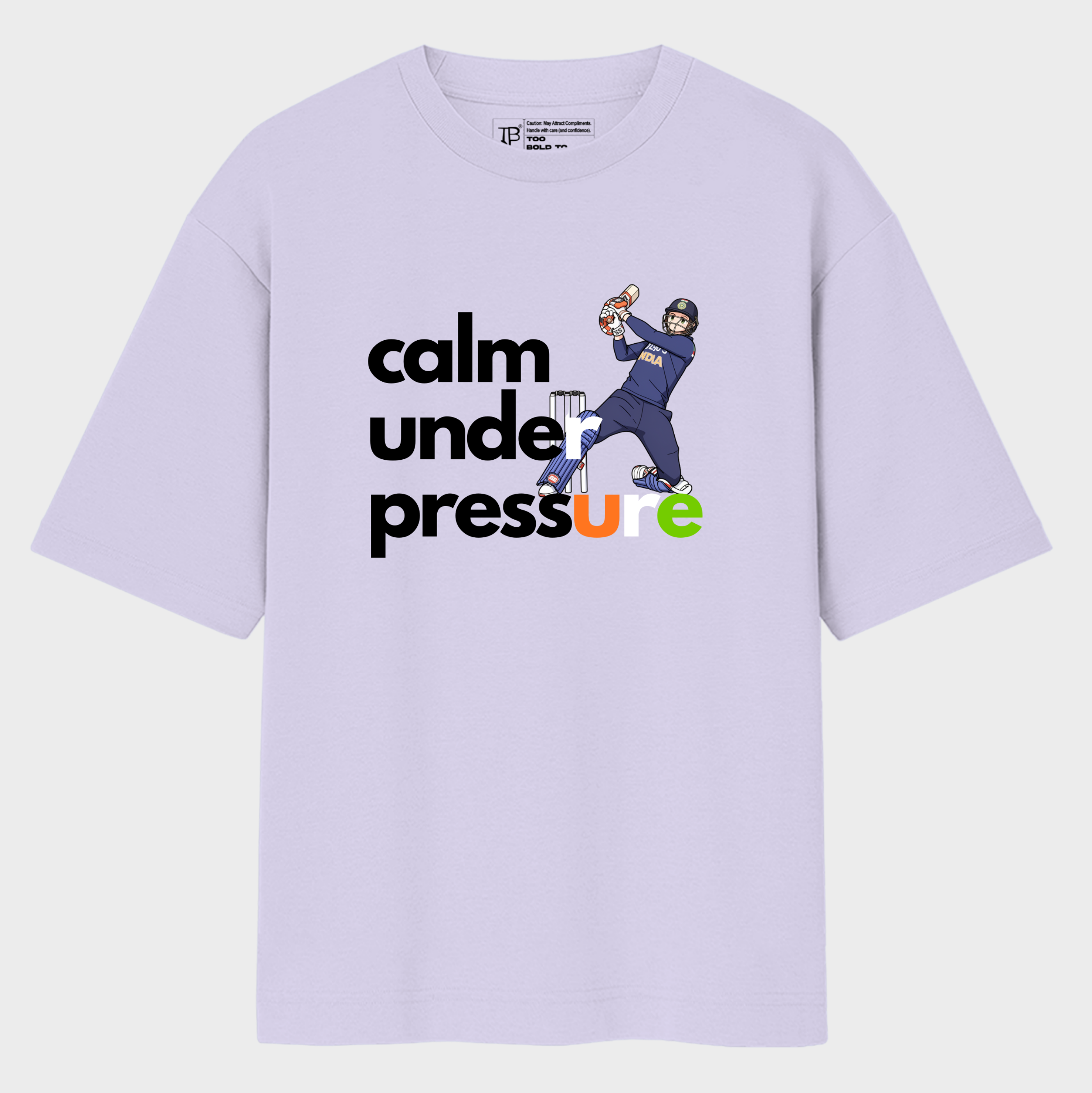 Calm Under pressure-Unisex Oversized Standard T-Shirt