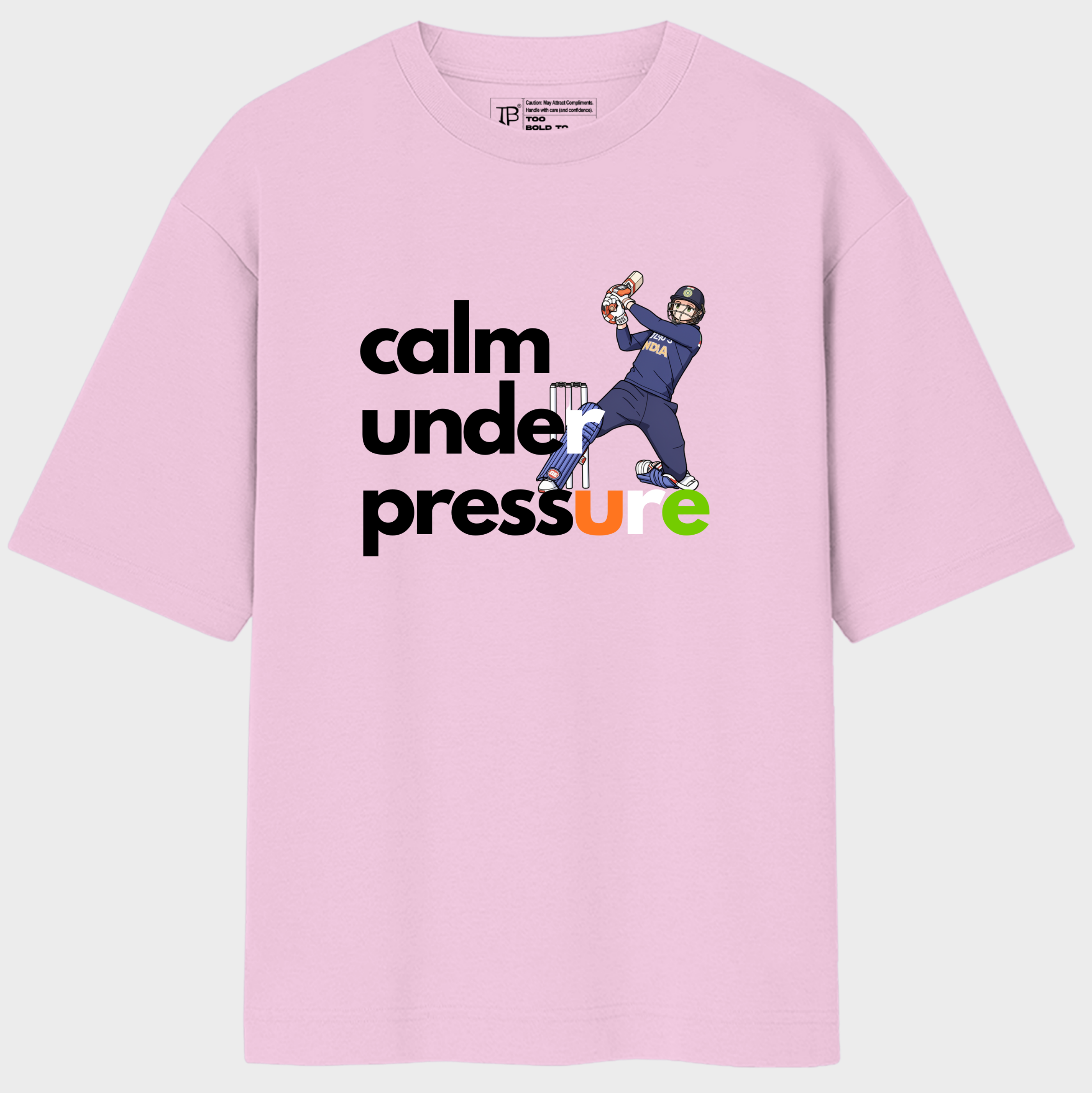 Calm Under pressure-Unisex Oversized Standard T-Shirt