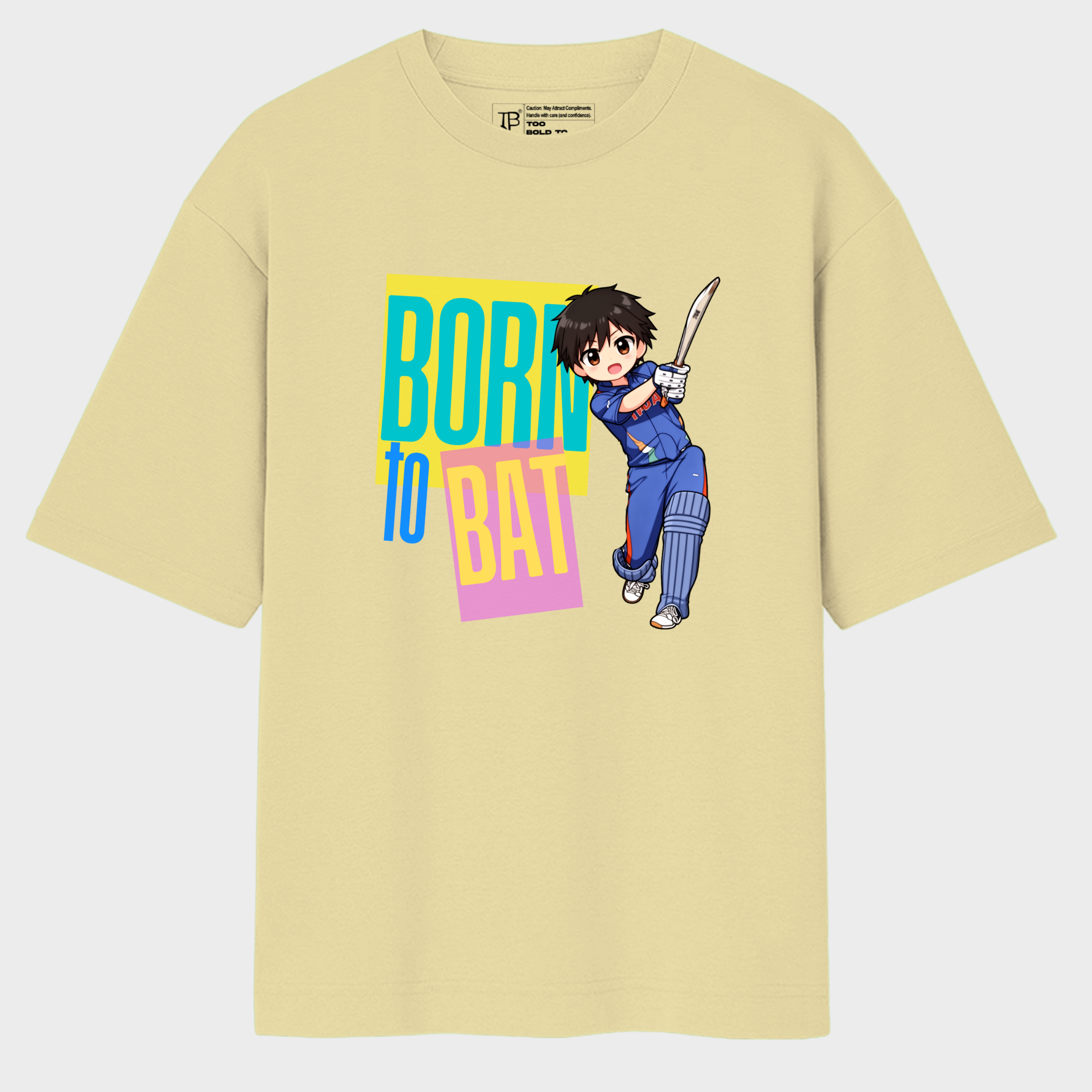Born to Bat-Unisex Oversized Standard T-Shirt