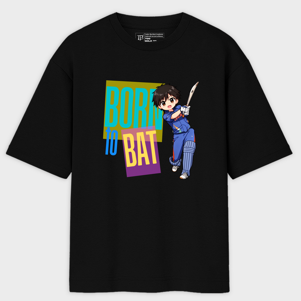 Born to Bat-Unisex Oversized Standard T-Shirt