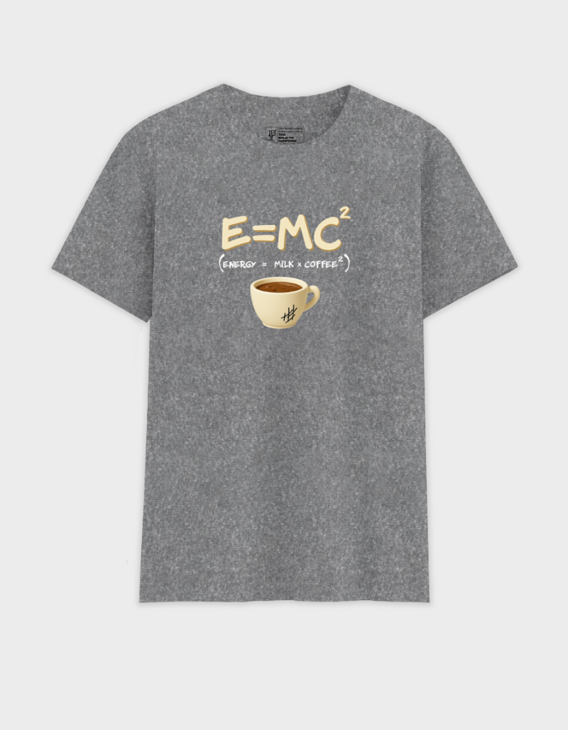 Coffequation Unisex  Cotton Graphic  Tshirt