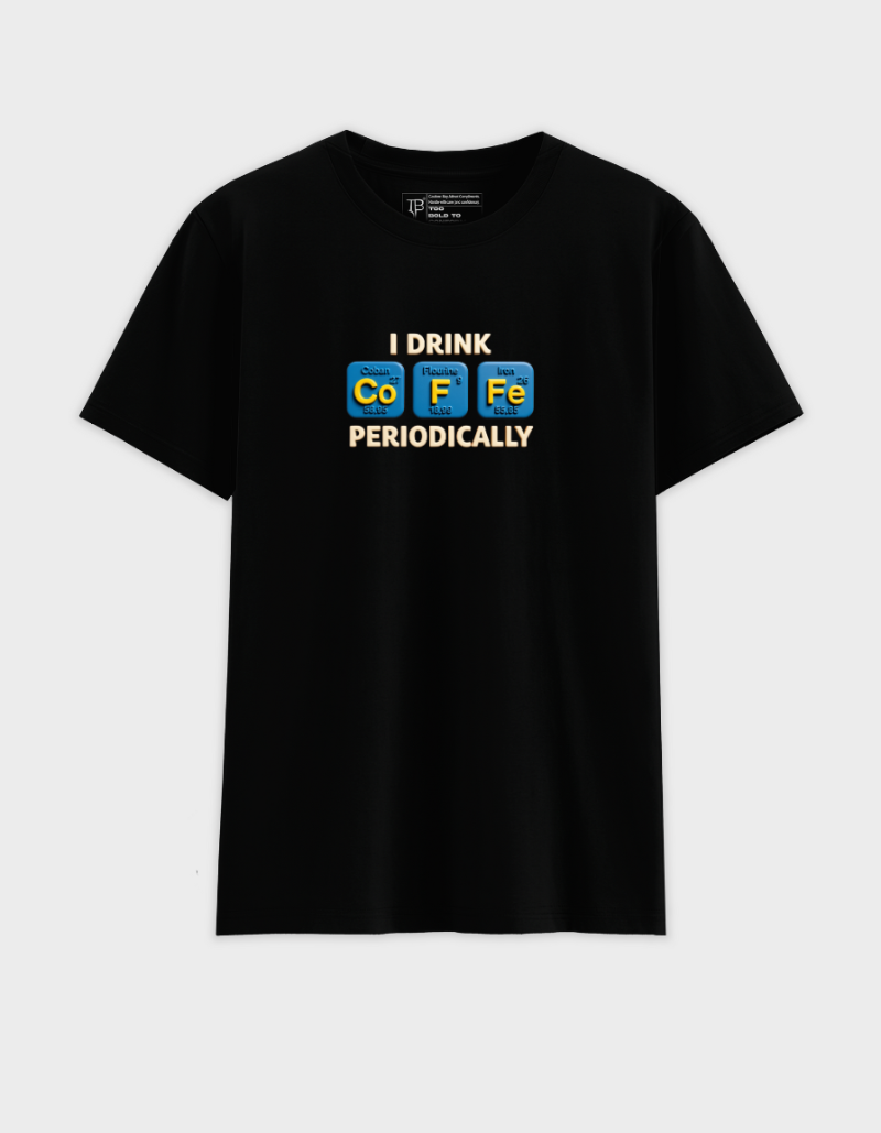 Periodic Brew Unisex Cotton Graphic Tshirt