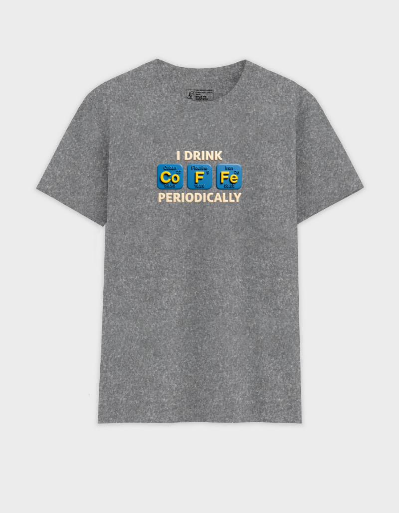 Periodic Brew Unisex Cotton Graphic Tshirt