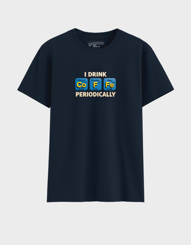 Periodic Brew Unisex Cotton Graphic Tshirt