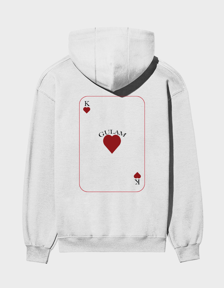 Minimal Valentine Style-Unisex Brushed Fleece Hoodie