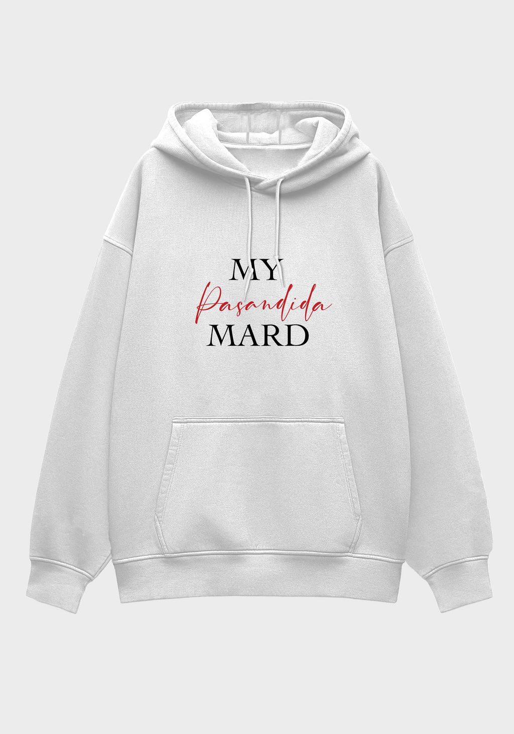Perfect Couple-Unisex Oversized Brushed Fleece Hoodie