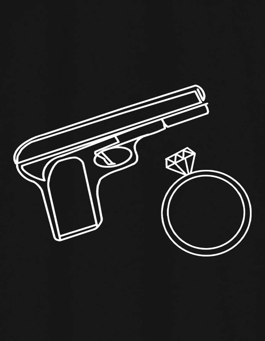 Snipper-Mens Oversized Standard T-Shirt