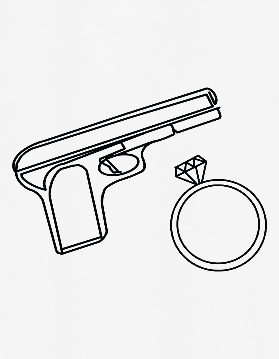 Snipper-Mens Oversized Standard T-Shirt