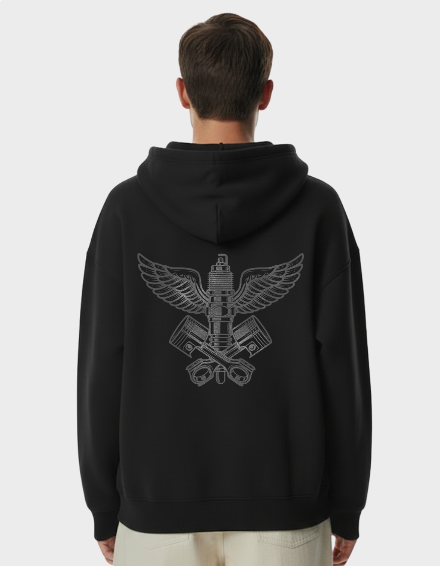 Kickstart Unisex Zip Hoodie