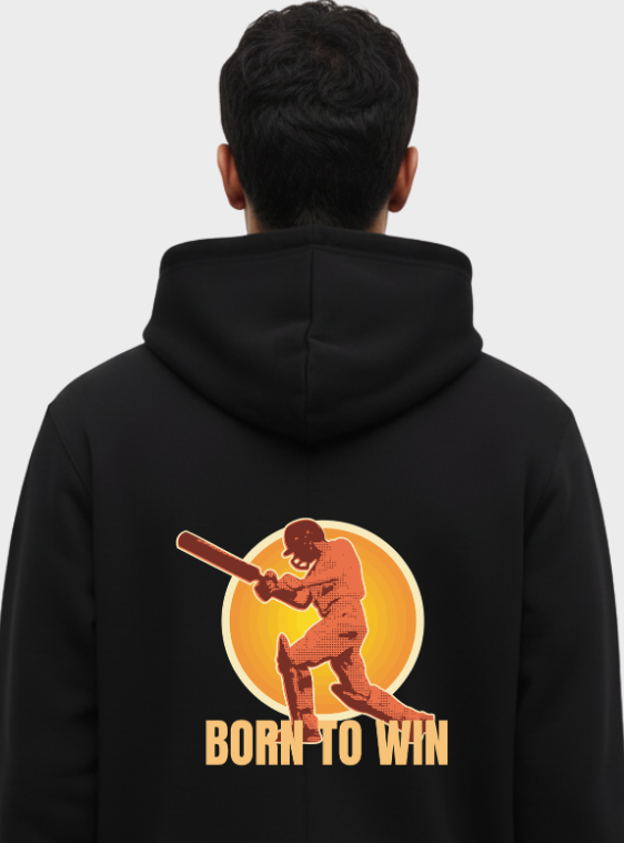 BORN TO WIN-Unisex Pullover Hoodie