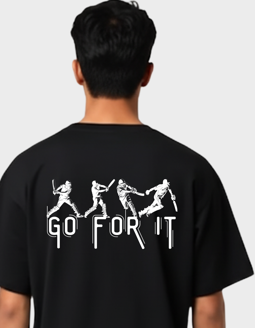 Go for it-Unisex Oversized Standard T-Shirt