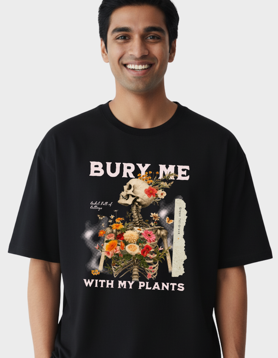 Bury Me Unisex Standard Oversized T-Shirt