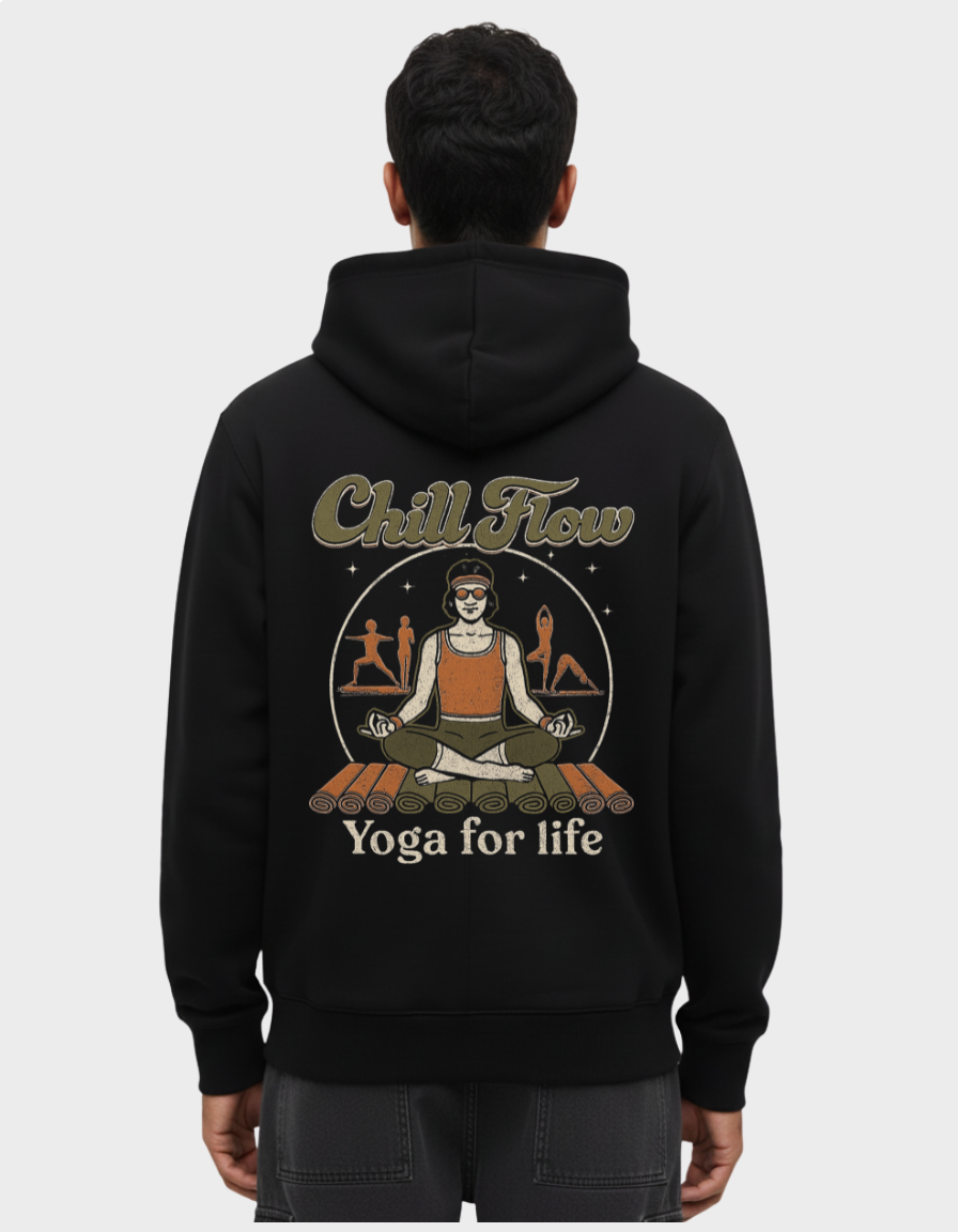 Chill Flow Unisex  Brushed Fleece Hoodie