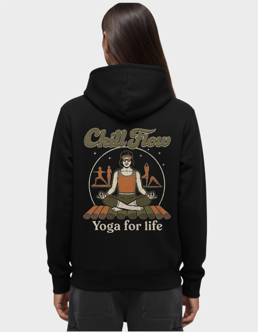 Chill Flow Unisex  Brushed Fleece Hoodie