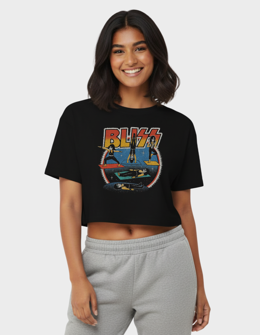 Bliss Graphic Crop Top