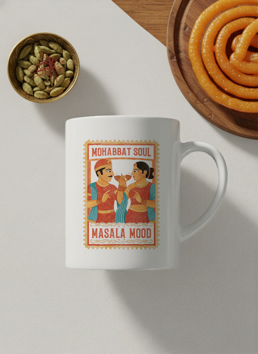 Kabhi Khushi Kabhi Kadak White Coffee Mug
