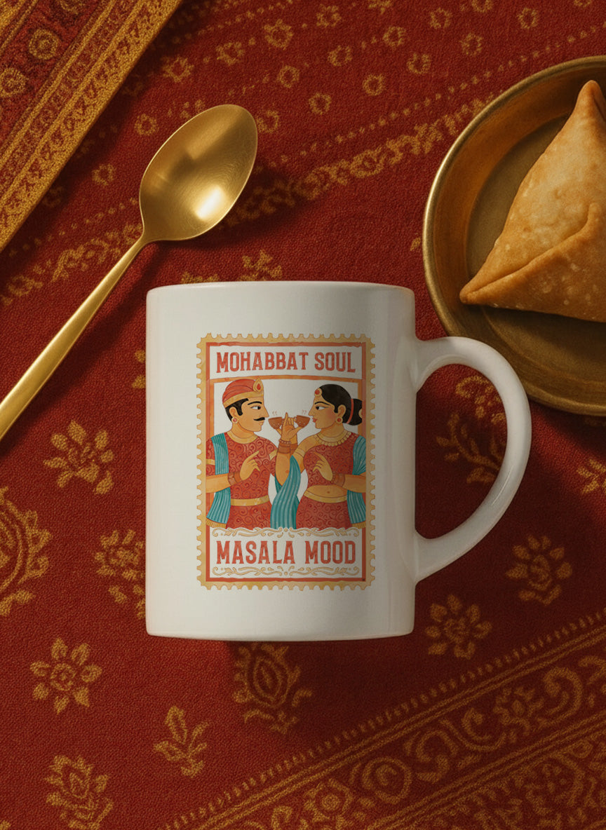 Kabhi Khushi Kabhi Kadak White Coffee Mug