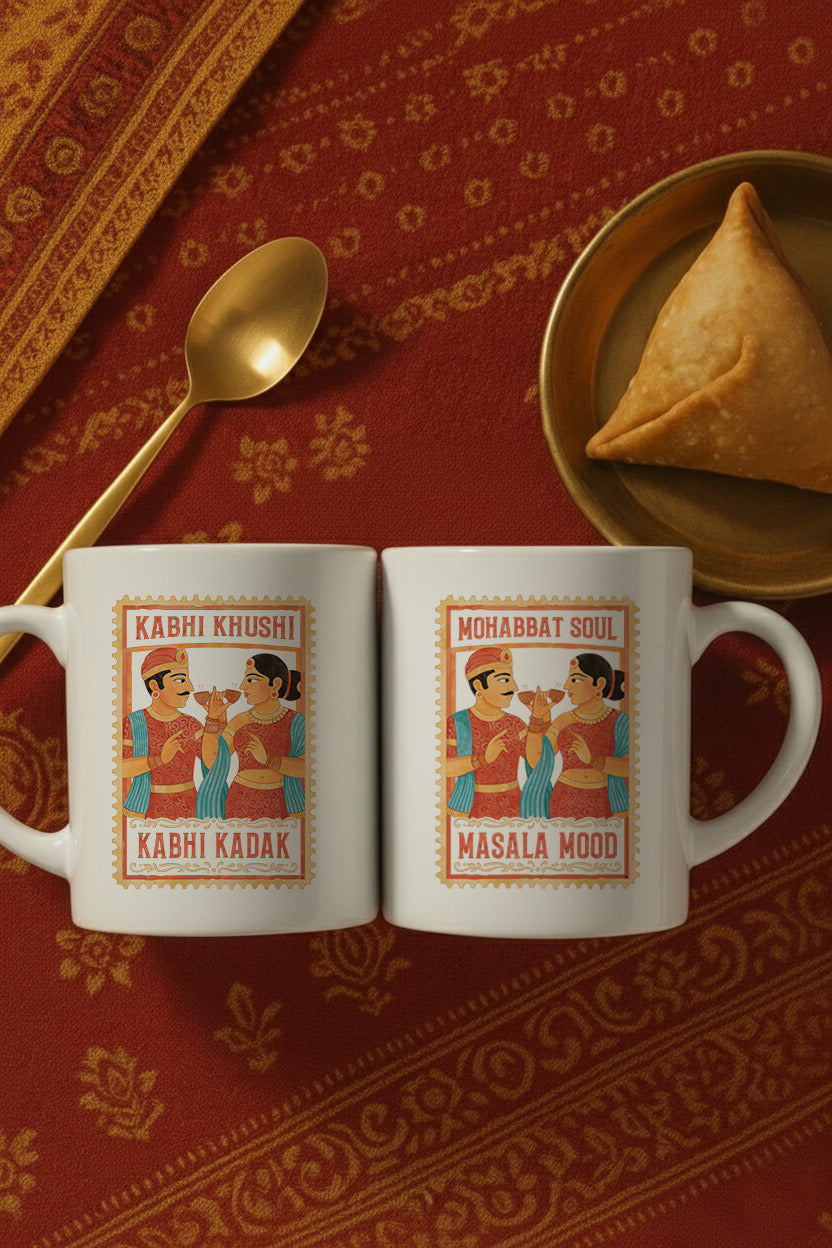 Kabhi Khushi Kabhi Kadak White Coffee Mug