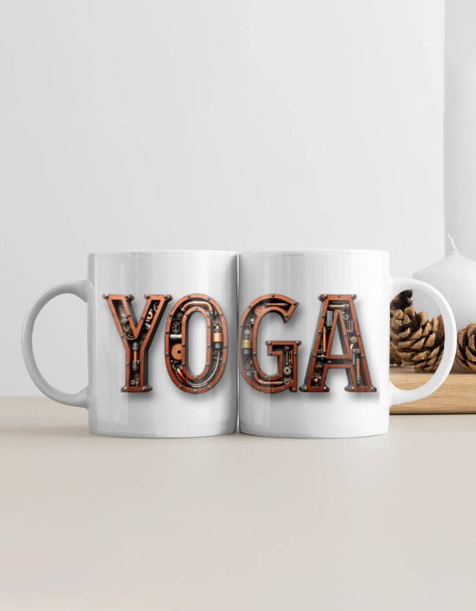 YOGA White Coffee Mug